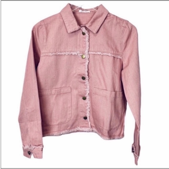 MOD REF frayed denim jacket NEW - Picture 3 of 7